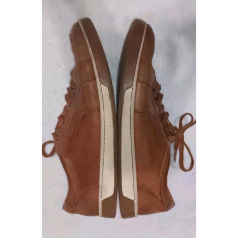 Cole Haan Leather Sneakers Mens Size 12 Brown Tie Strings - Picture 4 of 8